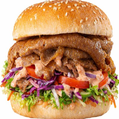 Lamb Doner Batch Burger 