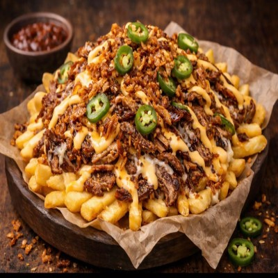 Doner Loaded Fries 